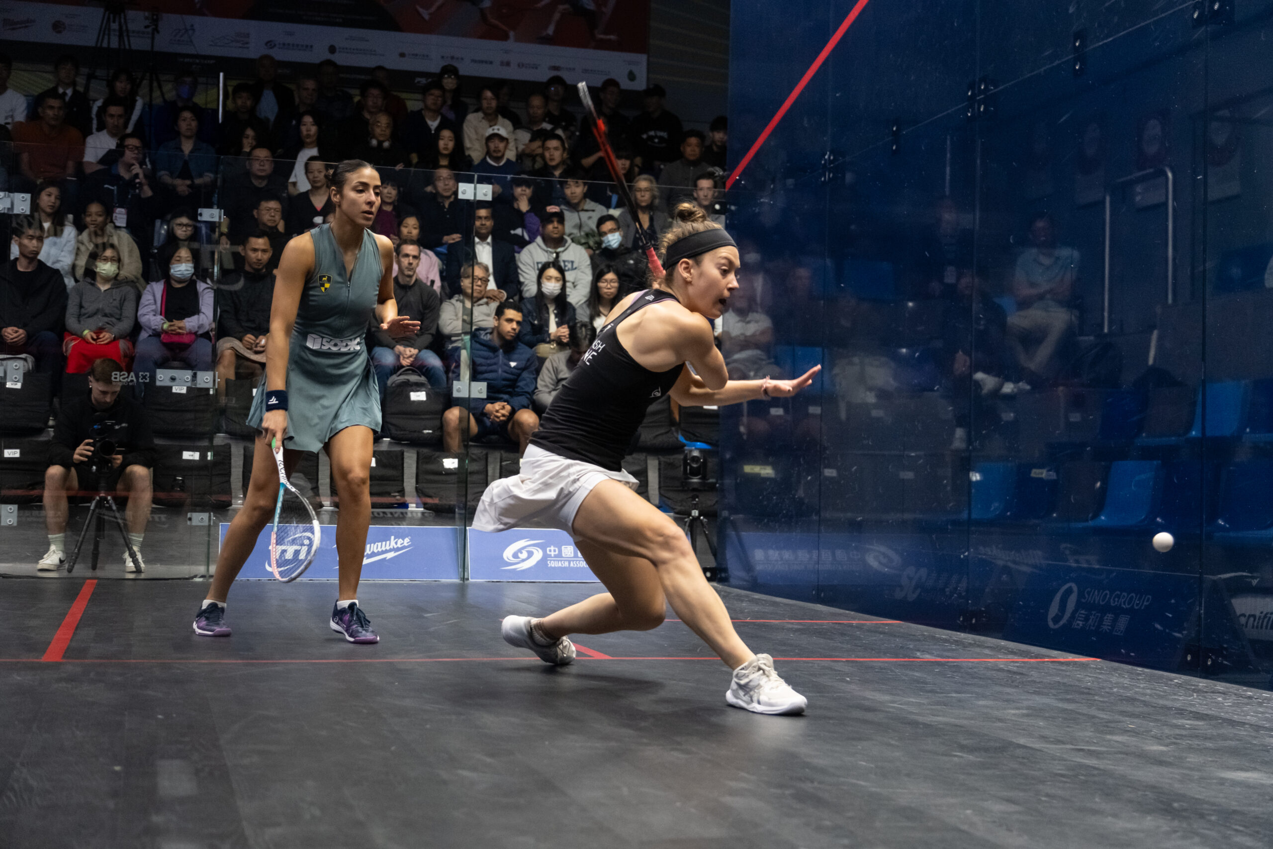 Highlights TTI Milwaukee Hong Kong Squash Open 2023 Round 2 Sabrina